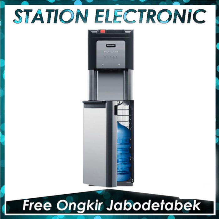 Sharp SWD-73EHL-BK Water Dispenser - Hitam