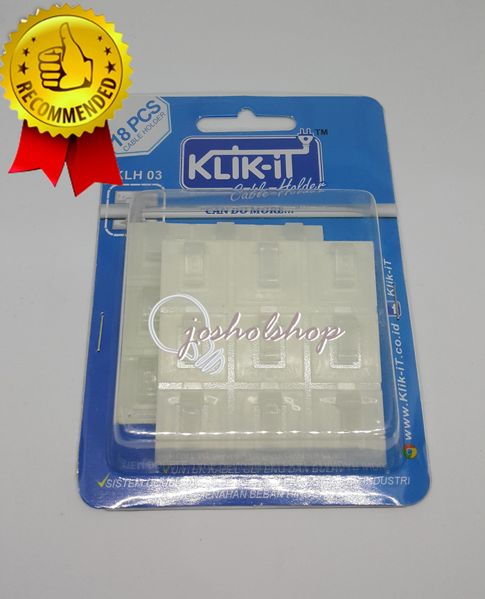 jual klik it cable holder klem kabel josholshop jual klik it cable holder klem kabel josholshop