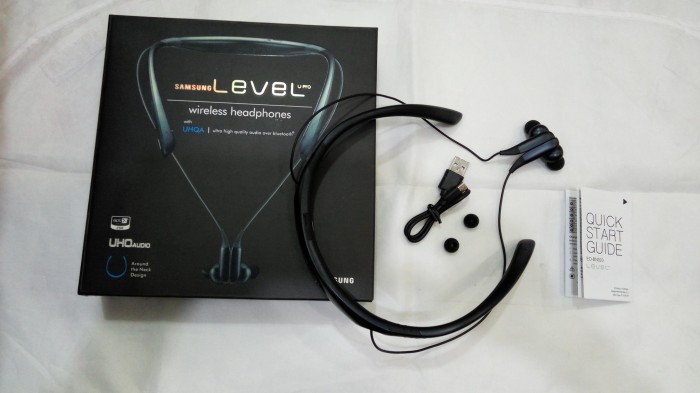 Headset bluetooth earphone samsung level u pro oem