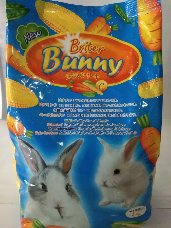 MAKANAN KELINCI NEW BRITER BUNNY 1KG
