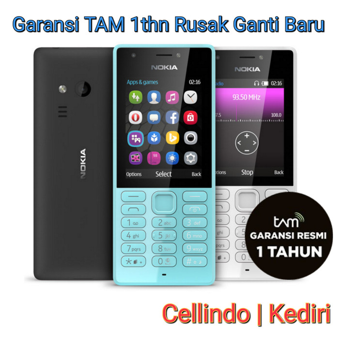 Jual [New] Nokia 216 Garansi Resmi - Hitam - Kota Kediri