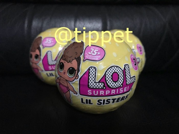 L.O.L LOL Surprise Surprise Lil Sisters Ball Eye Spy Series Double pack 2pcs