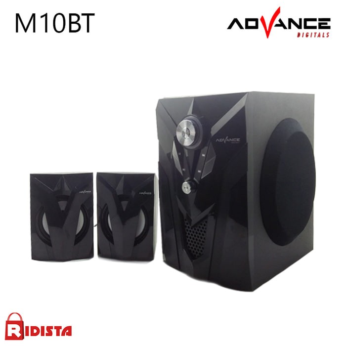 harga Speaker advance m10 bt - t394 speaker multimedia speaker aktif hitam Tokopedia.com