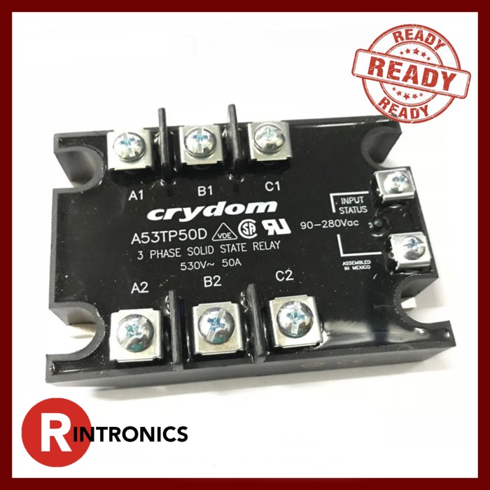 1PC Brand New Crydom D53TP25D 3-Phase 25A 530 4-32 VDC Control Solid State Relay