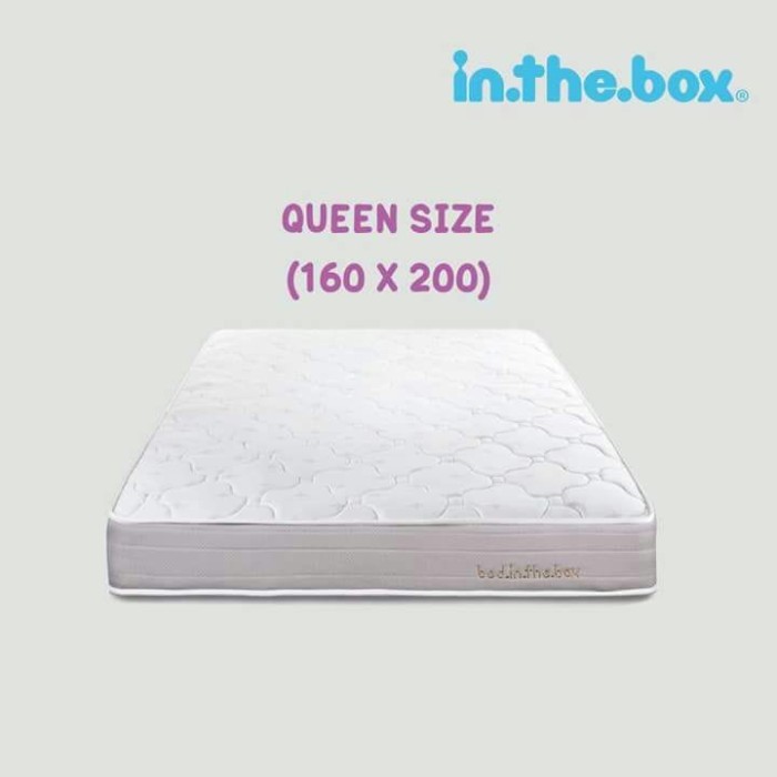 Jual Kasur Spring Bed Inthebox Queen Size 160 X 200 Kota Bogor Kasur Spring Bed Inthebox Queen Size 160 X 200