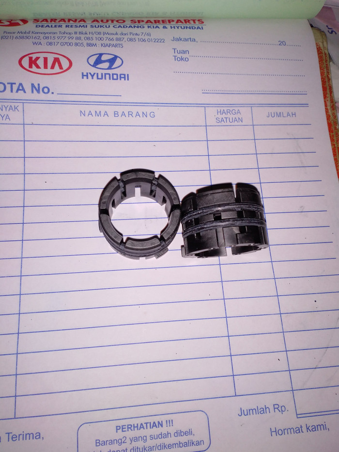 Jual bushing bush rack steering 2pcs hyundai i20 i10 grand avega grand