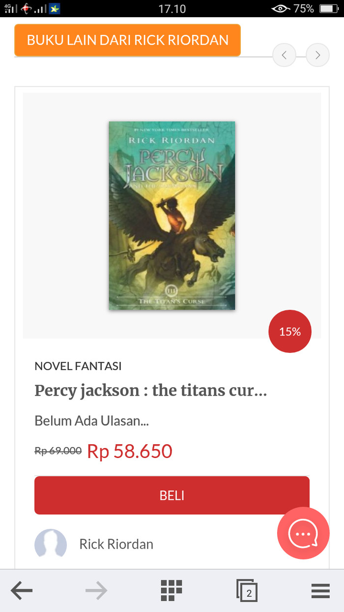 Info Novel Percy Jackson 3 Hargano.com Info Novel Percy Jackson 3 Hargano.com