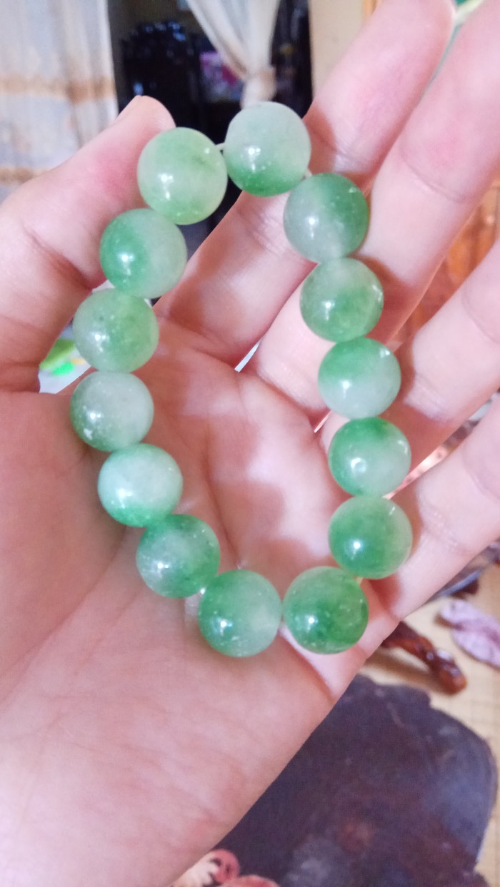 Jual Gelang Batu Permata Akik Giok Hijau Putih Asli 100 Ceicei Shop jual gelang batu permata akik giok hijau putih asli 100 ceicei shop