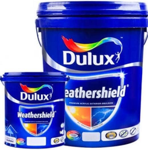 Jual cat  dulux weathershield putih  Briliant white 