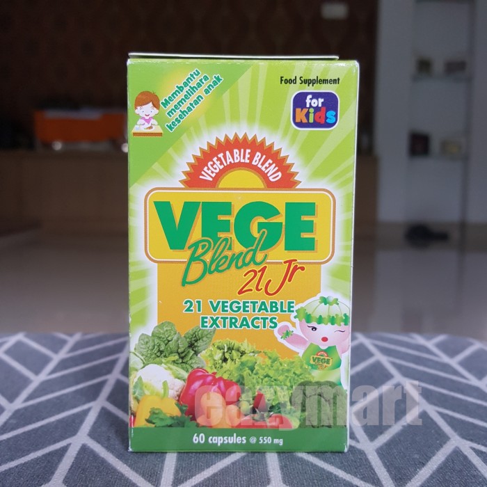 Vege Blend 21 JR Isi 60 Kapsul ( Vegetable Blend for Kids )