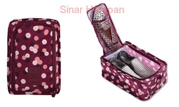 ... Tas Sepatu Olahraga Futsal Wisata-Monopoly Shoes Pouch Versi 3 FLOWER ...