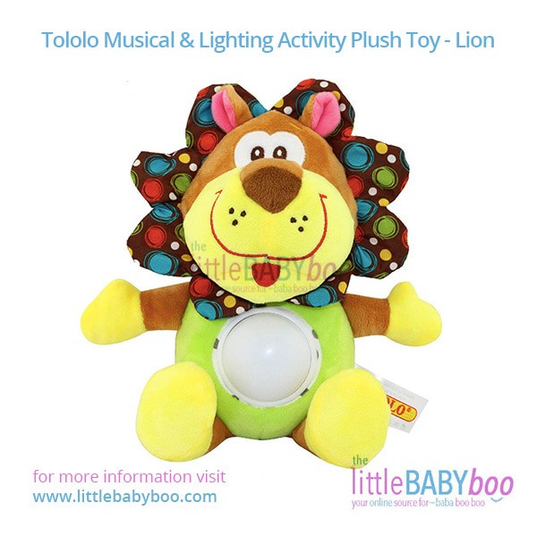 Jual Tololo Musical Amp Lighting Activity Plush Toy Lion