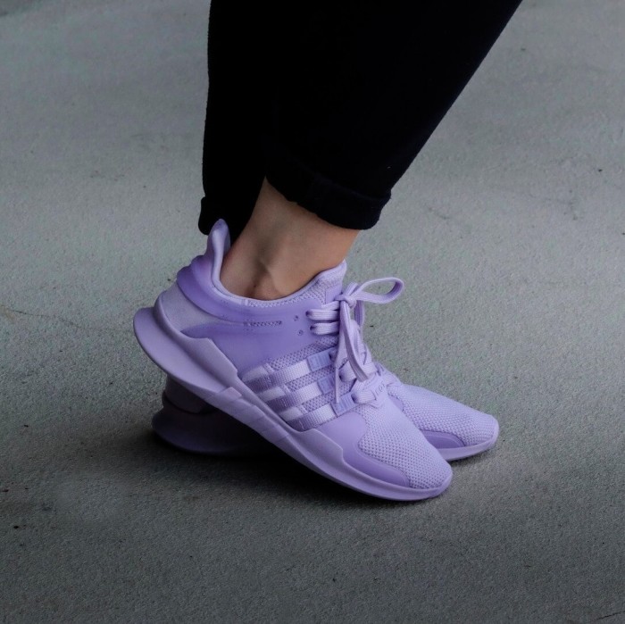 Jual sepatu adidas eqt support adv women purple ungu - Jakarta 