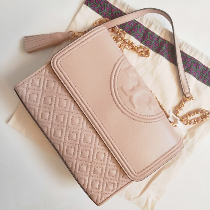 tory burch fleming new mink