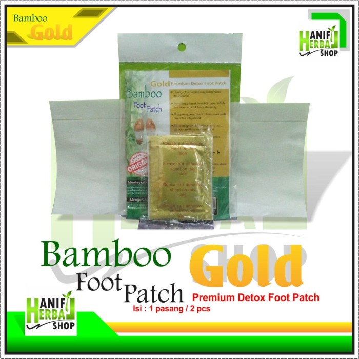 KOYO KAKI BAMBOO GOLD FOOT PATCH
