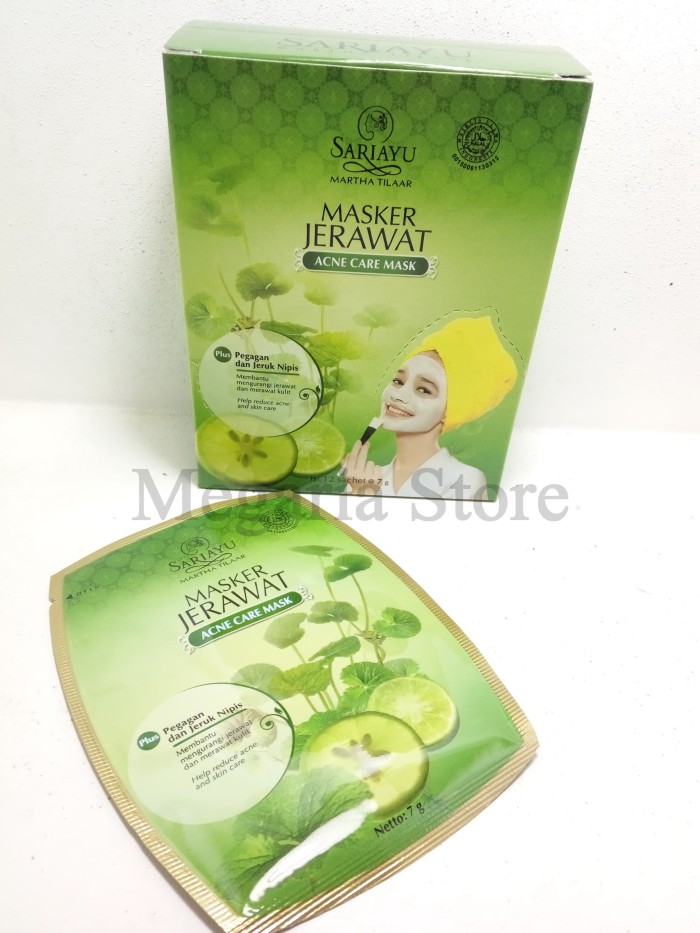 Sariayu Masker Jerawat Face Mask Acne Jerawat