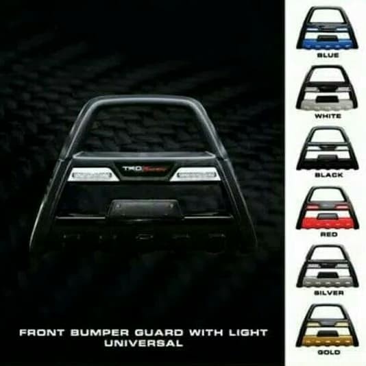 Foto Produk Tanduk depan bumper depan with led drl mobil rush terios dari Lembaran Variasi