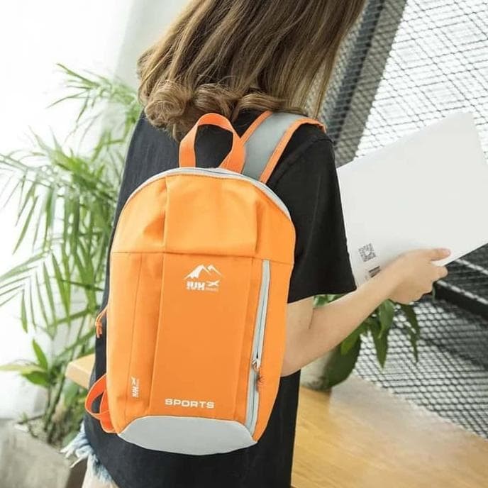 Tas Ransel Olahraga Unisex A344 - Hitam