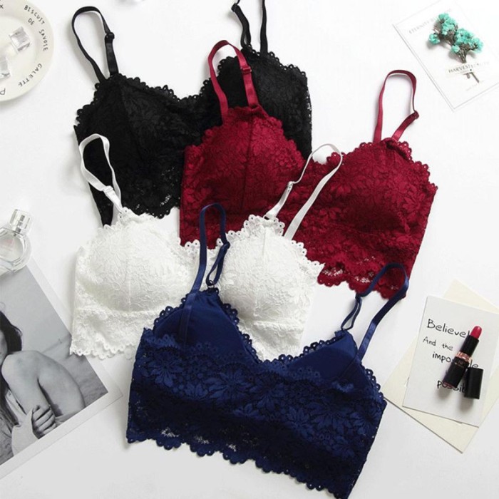 Jual Bra dengan Busa Tanpa Kawat Bahan Lace  Jakarta 