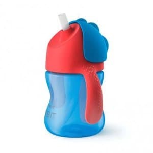 Botol Minum Anak Philips Avent Straw Cup Single Boy 200ml- Berkualitas
