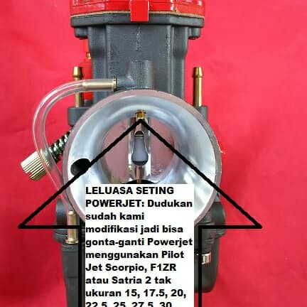 Jual Karburator PWK 28 Scarlet RACING setingan tuner Sudco