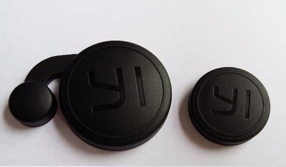 Plastic Lens Cap Cover tutup Pelindung Waterproof Case Lensa Xiaomi Yi