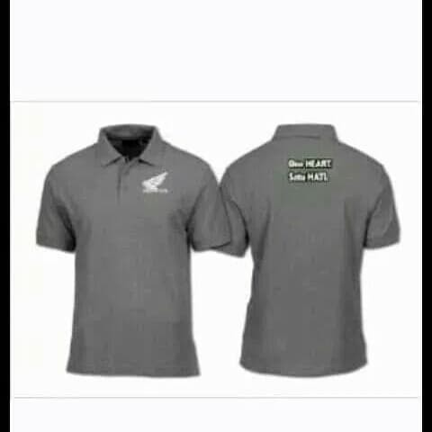 polo shirt with heart logo