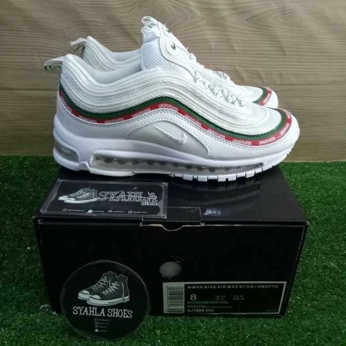 Jual NIKE AIR MAX 97 X UNDEFEATED WHITE MIRROR QUALITY Putih, 40 DKI Jakarta Syahla Shoes | Tokopedia Jual NIKE AIR MAX 97 X UNDEFEATED WHITE MIRROR QUALITY Putih, 40 DKI Jakarta Syahla Shoes | Tokopedia