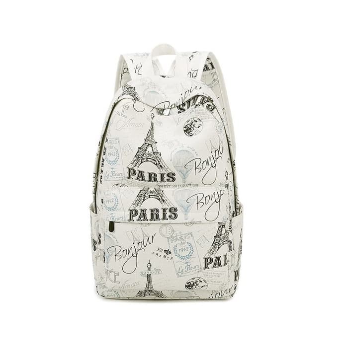 Tas Ransel Tas Kanvas Traveling Backpack Tas Sekolah Travel Bag Murah