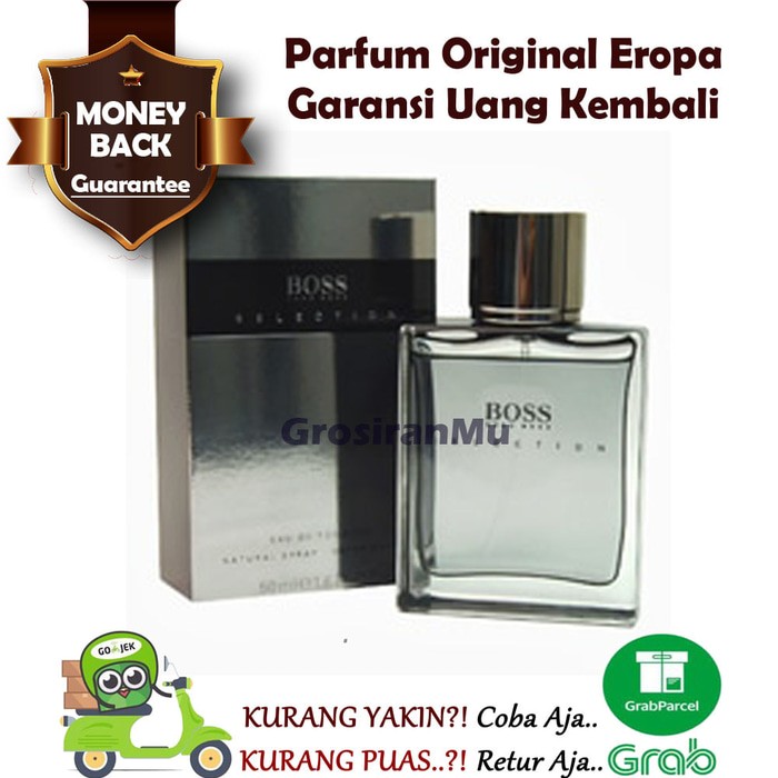 Jual Bos Parfum Pria Original Hugo Boss Selection Ori Reject Pemikat