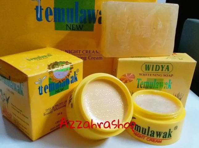 Paket Cream Temulawak Hologram Gold Super + Sabun Widya Holo Pink
