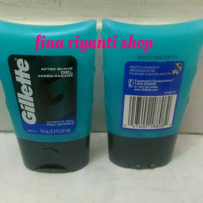Jual gillette after shave gel - Jakarta Barat - FINA