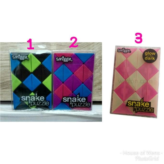 smiggle snake puzzle