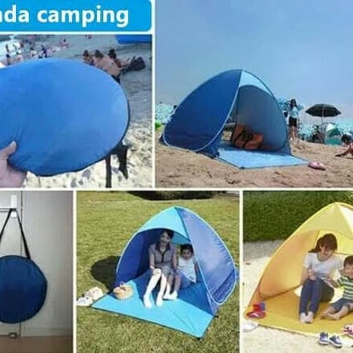 Foto Produk Tenda camping buka otomatis tenda beach shade tenda anak dari evencio shop