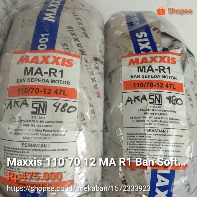 25/ X 8.00/ /–/ 12/ TL 43/ N Maxxis Kursi