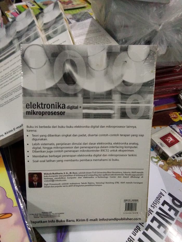 Buku Elektro & Elektronik elektronika digital dan mikroprosesor
