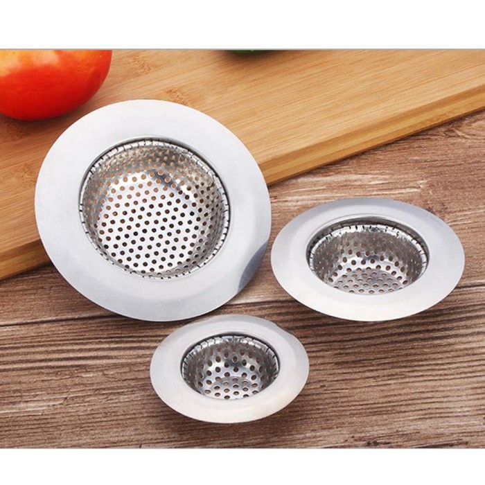 Jual Stainless Steel Drain Strainer Kitchen Sink Filter Bathroo Yukngimport Jakarta Utara Stanley Tools Tokopedia