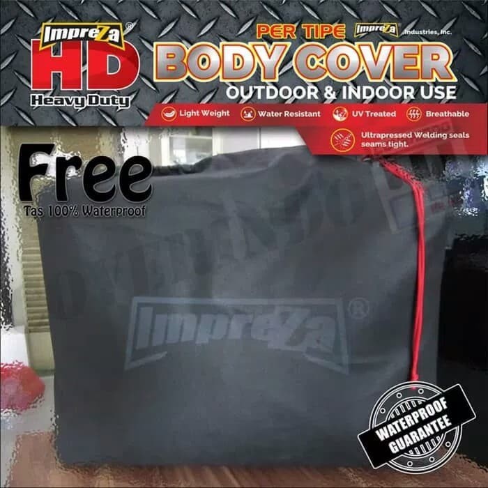 Body cover HD Suzuki Ertiga - Abu-abu Muda