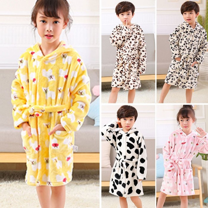 boys hooded pjs