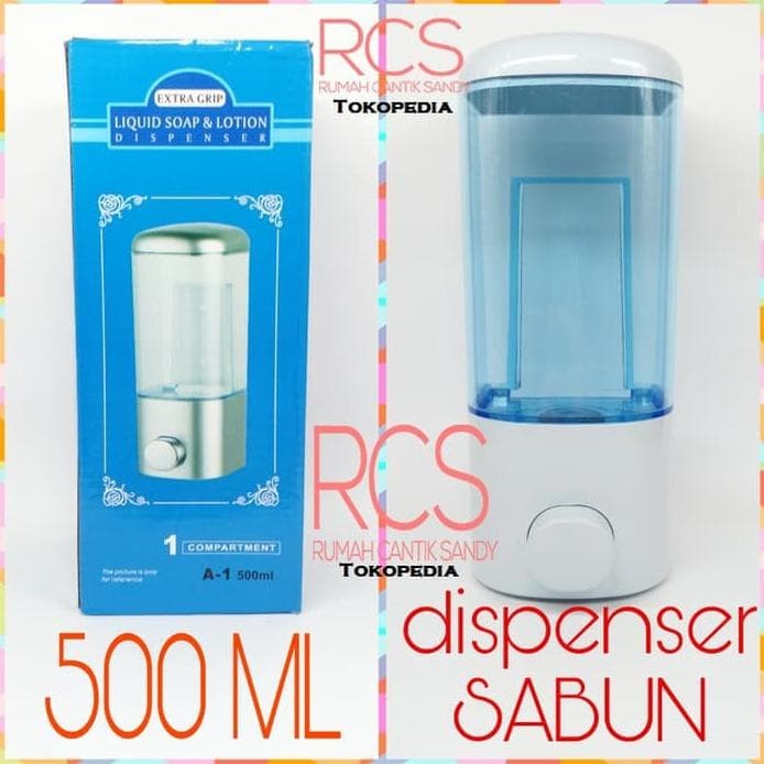 Dispenser Sabun . Shampo Cair Single Cup ~ Model 1 Tabung