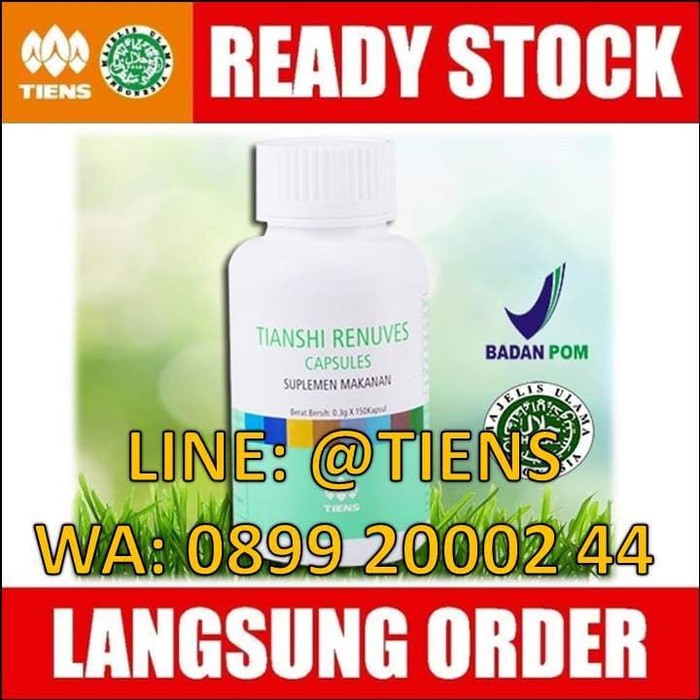 Foto Produk Renuves Tiens, Vitamin Untuk Mata, Pemutih Kulit Alami, Mata Minus dari Afrizal Stores