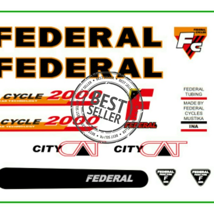 Info Stiker Sepeda Federal Travelbon.com Info Stiker Sepeda Federal Travelbon.com