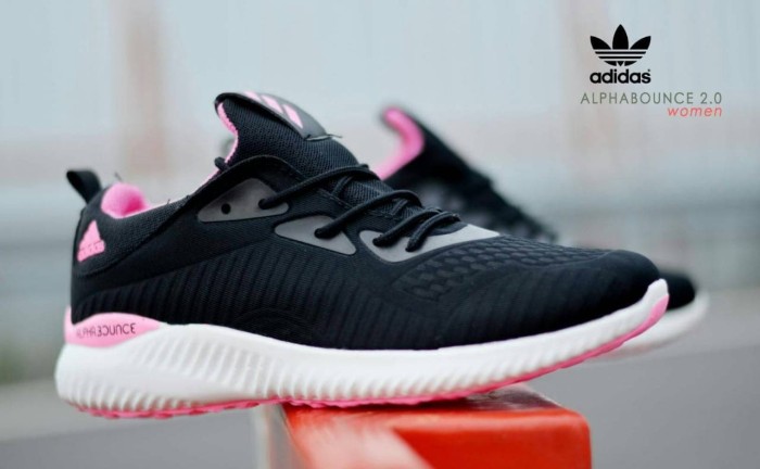 alphabounce adidas pink