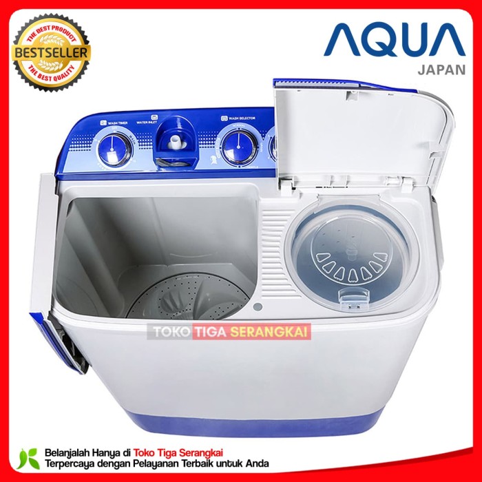 Aqua Mesin Cuci 2 Tabung 7 Kg QW-780XT (FREE ONGKIR JABODETABEK)