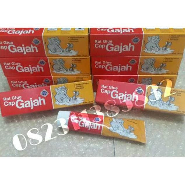 Lem Tikus Cap Gajah Odol/Tube 100Ml