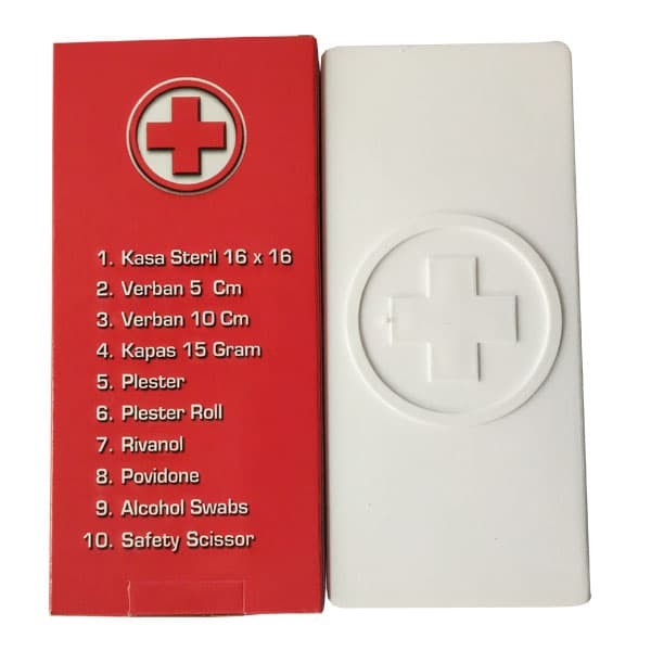 First Aid Kit / Kotak P3k Mini / Kotak Kesehatan Darurat