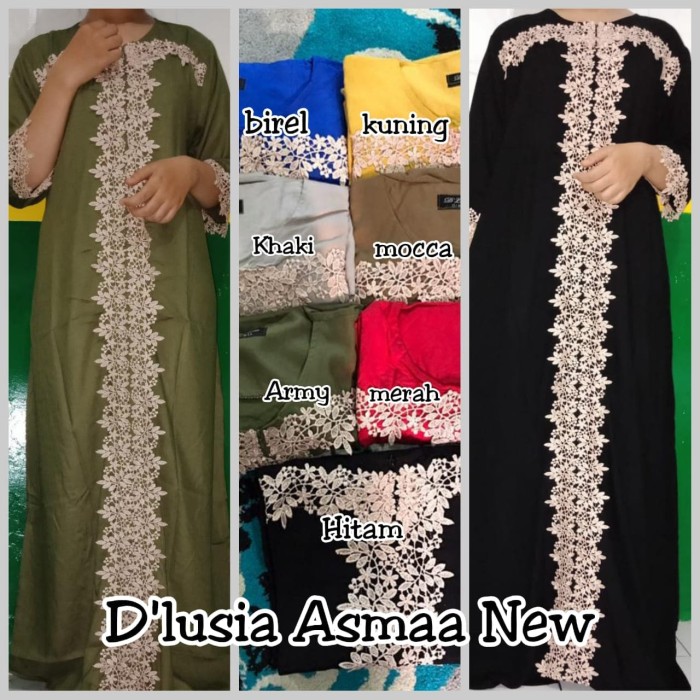 Daster arab/india/dubai/turki dlusia asma dress busui