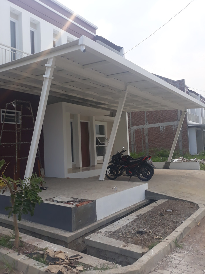 Jual Canopy Rangka Tunggal Besi Anti Karat Tiang Wf Kab Bandung