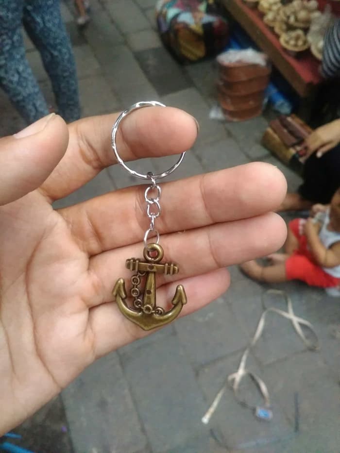 1 Set - 20 pcs Gantungan Kunci Jangkar Kapal- Souvenir Jogja Indonesia