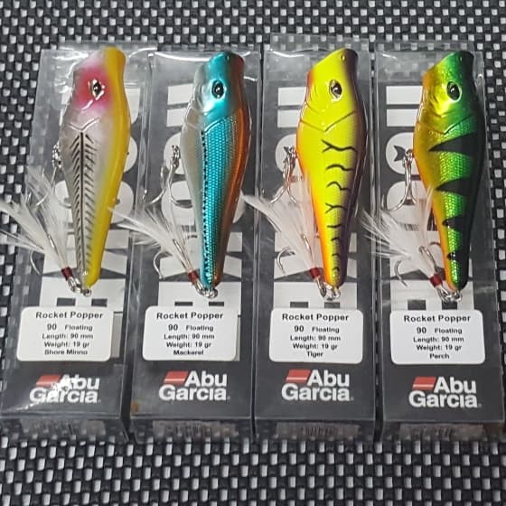 Abu Garcia Rocket Popper Surface Bass Fishing Lures